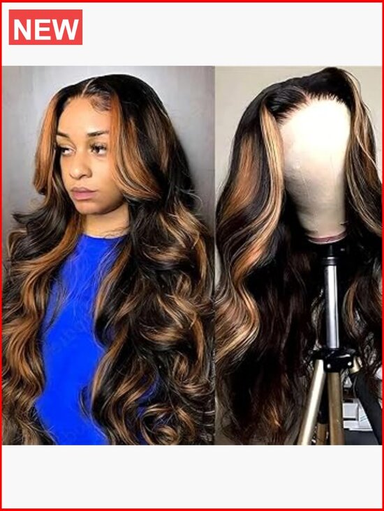 180 Density 28 Inch Human Hair Body Wave Lace Front Wig Pre Plucked Glueless main image 7